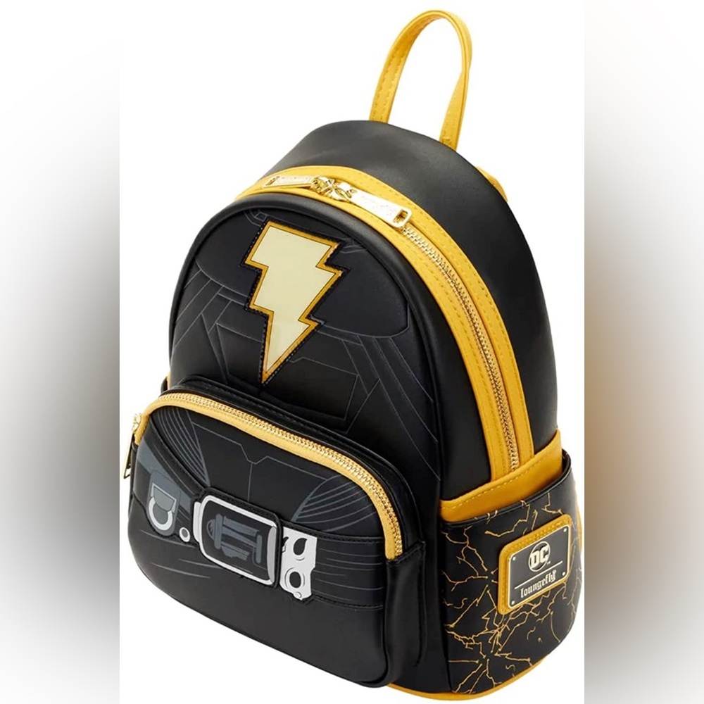 DC Comics Black Adam Light Up Cosplay Loungefly Mini Backpack